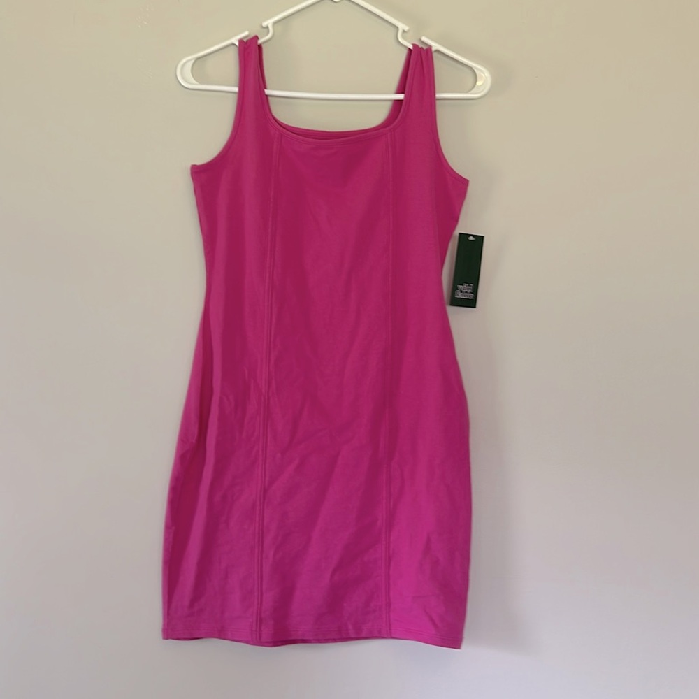 Wild fable magenta pink bodycon mini dress medium